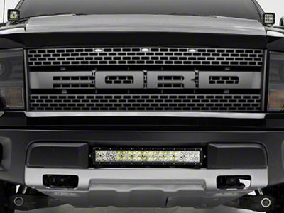 ZRoadz 20-Inch LED Light Bar Lower Grille Mounting Brackets (10-14 F-150 Raptor)