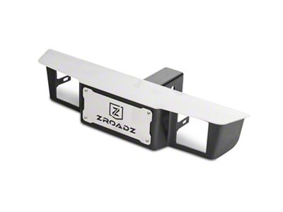 ZRoadz 2.50-Inch Receiver Hitch Step for 3-Inch LED Cube Lights (Universal; Some Adaptation May Be Required)