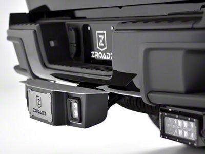 ZRoadz 2.50-Inch Receiver Hitch Step with 3-Inch LED Cube Lights (Universal; Some Adaptation May Be Required)