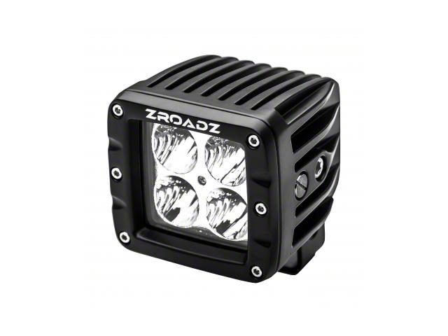 ZRoadz 3-Inch LED Cube Light; Spot Beam (Universal; Some Adaptation May Be Required)