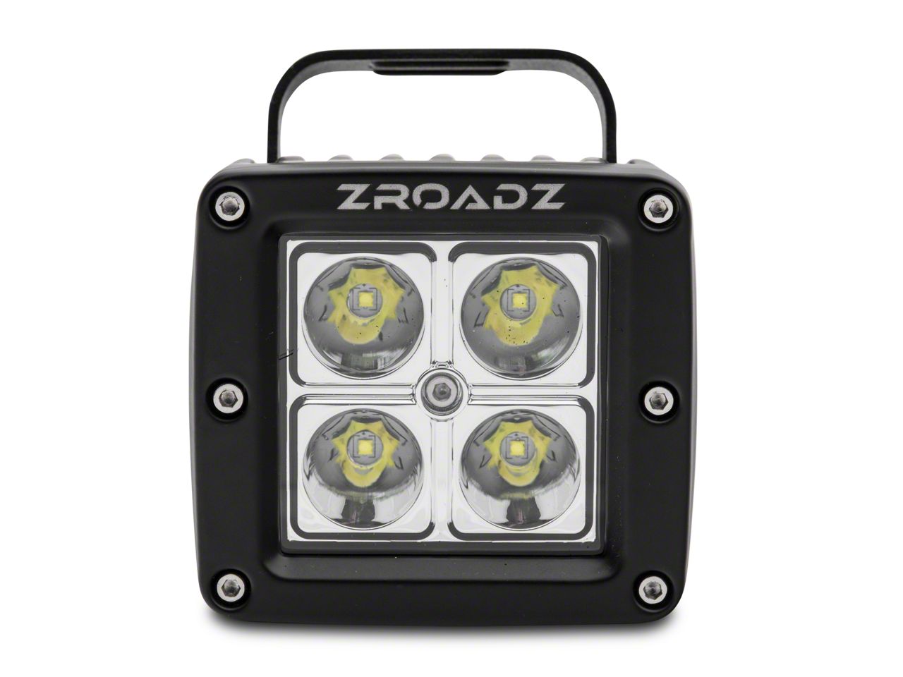 ZRoadz F-150 Four 3 in. LED Light Cubes w/ Hood Hinge Mounting