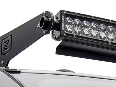 ZRoadz 40-Inch Straight LED Light Bar Noise Cancelling Wind Diffuser