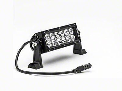 ZRoadz 6-Inch Double Row Straight LED Light Bar; Spot Beam (Universal; Some Adaptation May Be Required)