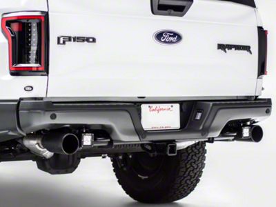 ZRoadz Two 3-Inch LED Cube Lights with Rear Bumper Mounting Brackets (17-20 F-150 Raptor)