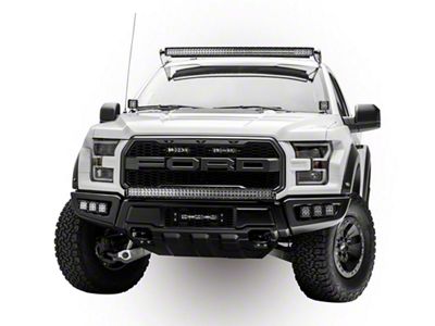 ZRoadz Two 6-Inch LED Light Bars with Mounting Brackets for OEM Grille (17-20 F-150 Raptor)