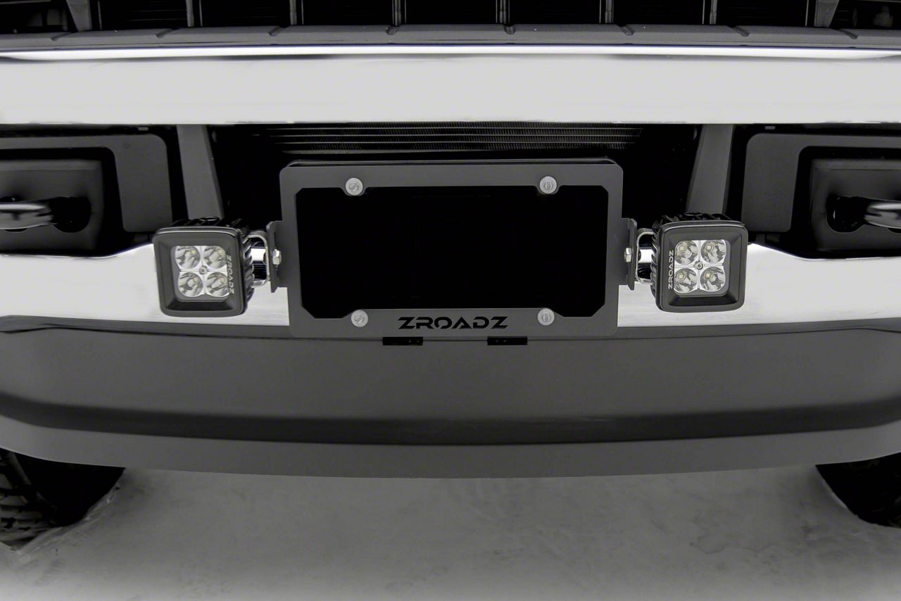 ZRoadz F-150 License Plate Frame LED Bracket Z310005 (Universal