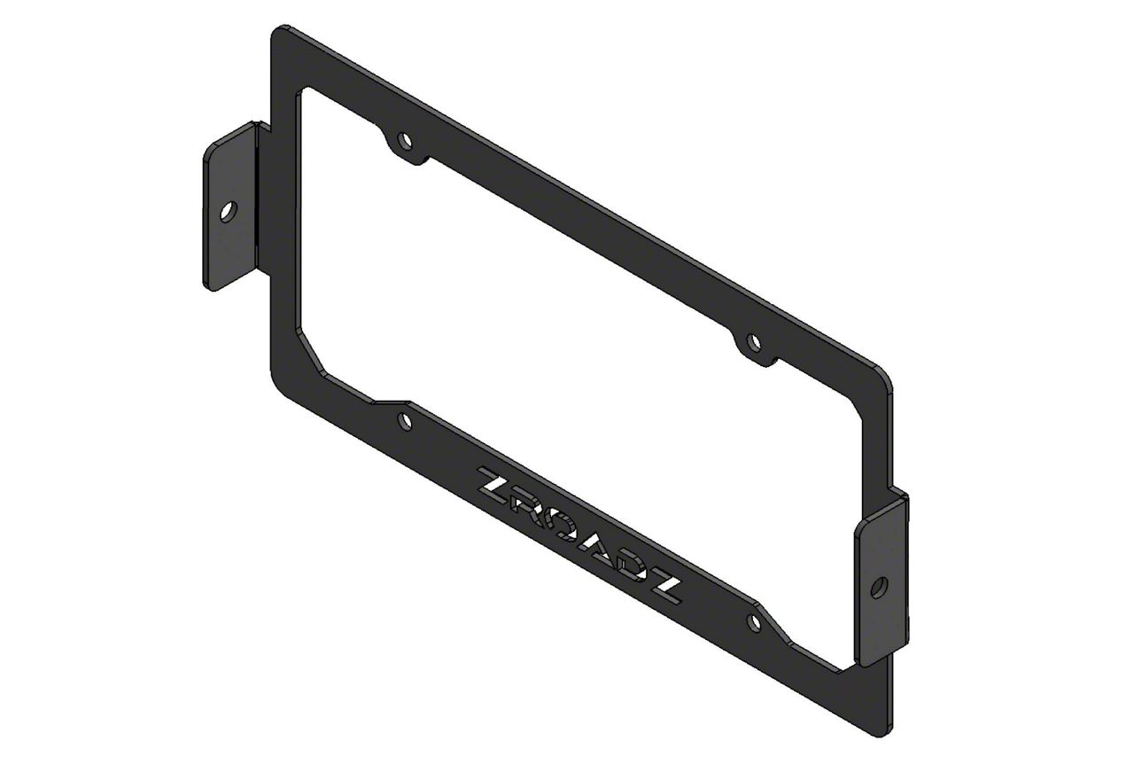 ZRoadz F-150 License Plate Frame LED Bracket Z310005 (Universal