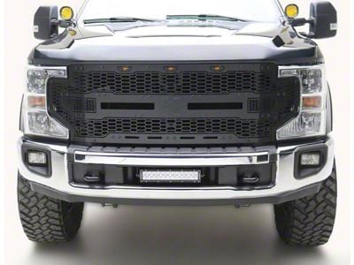 ZRoadz 12-Inch LED Light Bar with Lower Grille Mounting Brackets (20-22 F-250 Super Duty)