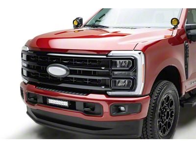 ZRoadz 12-Inch LED Light Bar with Lower Grille Mounting Brackets (23-25 F-250 Super Duty)