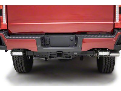 ZRoadz 6-Inch Dual Row LED Light Bars with Rear Bumper Mounting Brackets (23-25 F-250 Super Duty)