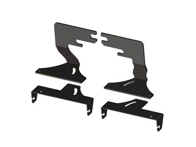 ZRoadz 6-Inch Single Row LED Light Bar Rear Bumper Mounting Brackets (23-25 F-250 Super Duty)