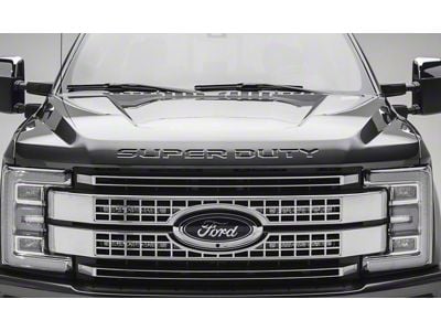 ZRoadz Two 10-Inch LED Light Bars with Behind Upper Grille Top Mounting Brackets (17-19 F-350 Super Duty Platinum)