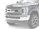 ZRoadz Two 6-Inch LED Light Bars with Upper Grille Mounting Brackets; Black (17-19 F-350 Super Duty Lariat, King Ranch)