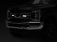 ZRoadz Two 6-Inch LED Light Bars with Upper Grille Mounting Brackets; Black (17-19 F-350 Super Duty Lariat, King Ranch)