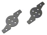 ZRoadz Hood Hinge Dual Pod Adapter Mounting Plate (97-26 F-150)