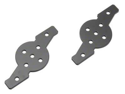 ZRoadz Hood Hinge Dual Pod Adapter Mounting Plate (97-24 F-150)