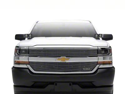 ZRoadz Four 3-Inch LED Pod Lights with Hood Hinge Mounting Brackets (14-18 Silverado 1500)