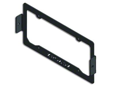 ZRoadz License Plate Frame Mount with Two 3-Inch LED Cubes (Universal; Some Adaptation May Be Required)