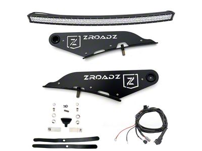 ZRoadz 50-Inch Curved Double Row LED Light Bar Roof Mounting Brackets (19-24 RAM 1500)