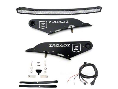 ZRoadz 50-Inch Curved Double Row LED Light Bar Roof Mounting Brackets (19-25 RAM 1500)
