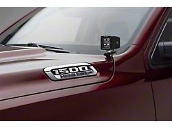 ZRoadz Two 3-Inch LED Pod Light Hood Hinge Mounting Brackets (19-25 RAM 1500)