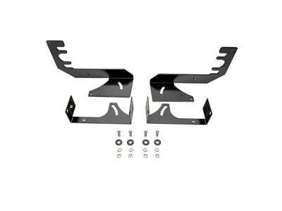 ZRoadz Two 6-Inch Straight LED Light Bar Rear Bumper Mounting Brackets (19-24 RAM 1500)