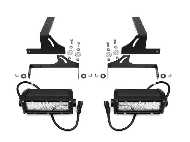 ZRoadz 6-Inch LED Light Bar Rear Bumper Mounting Brackets (10-18 RAM 2500)