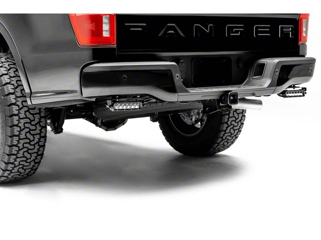 ZRoadz Two 6-Inch LED Light Bars with Rear Bumper Mounting Brackets (19-23 Ranger)