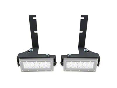 ZRoadz 6-Inch LED Light Bar Rear Bumper Mounting Brackets (07-13 Sierra 1500)