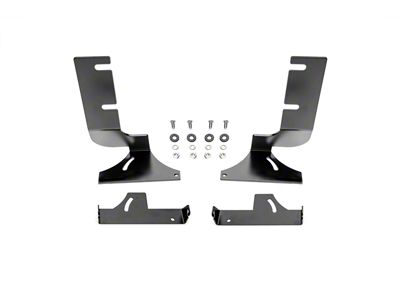 ZRoadz 6-Inch LED Light Bar Rear Bumper Mounting Brackets (19-25 Sierra 1500 w/o Factory Dual Exhaust)