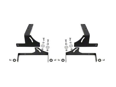 ZRoadz 6-Inch LED Light Bar Rear Bumper Mounting Brackets (15-19 6.0L Sierra 2500 HD)