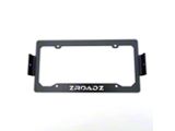 ZRoadz License Plate Frame LED Bracket (Universal; Some Adaptation May Be Required)