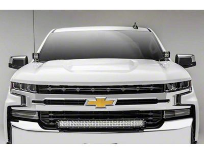 ZRoadz 30-Inch LED Light Bar with Bumper Mounting Brackets (19-25 Silverado 1500)