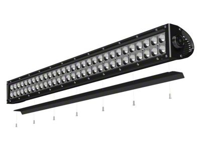 ZRoadz 50-Inch Straight Single Row LED Light Bar Noise Cancelling Wind Diffuser