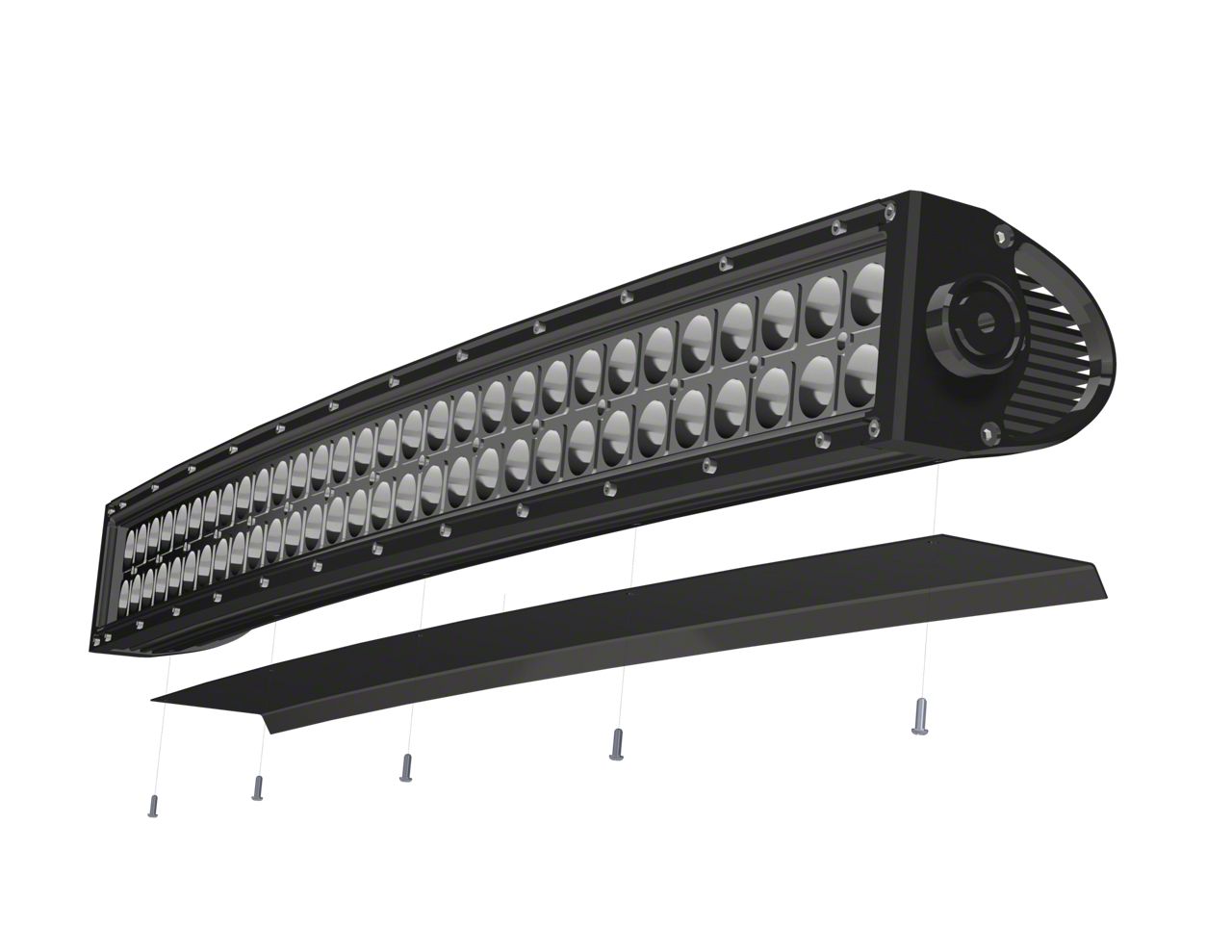 ZRoadz Silverado 3500 50-Inch Curved LED Light Bar Noise