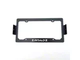 ZRoadz License Plate Frame LED Bracket (Universal; Some Adaptation May Be Required)