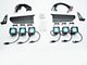 ZRoadz Six 3-Inch LED Light Pods with Fog Light Mounting Brackets (17-20 F-150 Raptor)