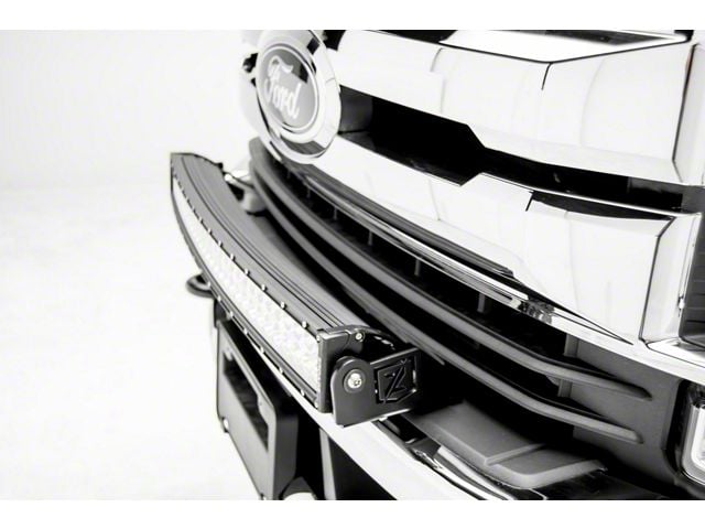 ZRoadz 30-Inch LED Light Bar Front Bumper Mounting Brackets (17-22 F-250 Super Duty)