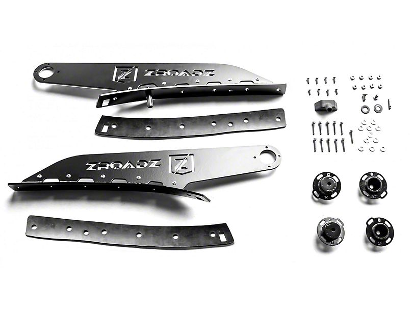 ZRoadz 52-Inch Curved LED Light Bar Roof Mounting Brackets (17-22 F-250 Super Duty)