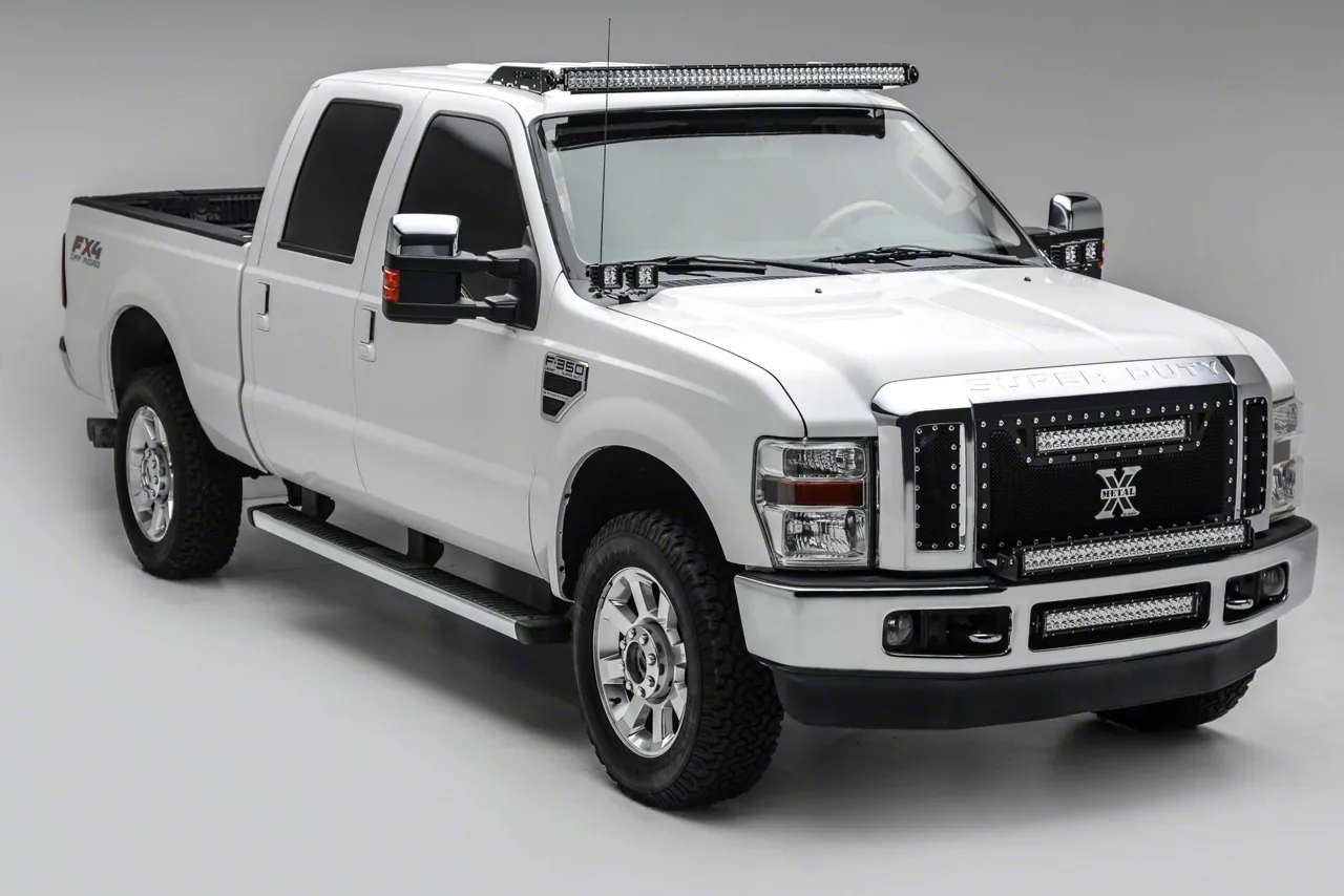 ZRoadz F-250 Super Duty 52-Inch Curved LED Light Bar with Roof