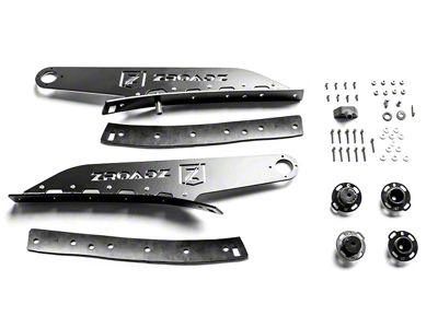ZRoadz 52-Inch Straight LED Light Bar Roof Mounting Brackets (17-22 F-250 Super Duty)