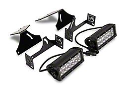 ZRoadz 6-Inch LED Light Bars with Rear Bumper Mounting Brackets (17-22 F-250 Super Duty)