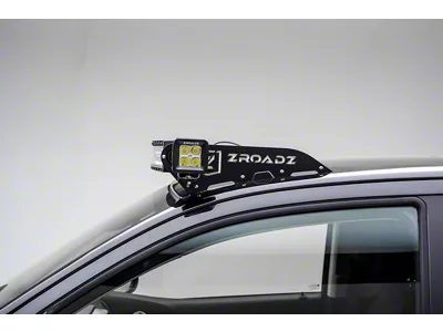 ZRoadz Front Roof 3-Inch LED Light Cube Side Pod Mount (11-24 F-250 Super Duty)