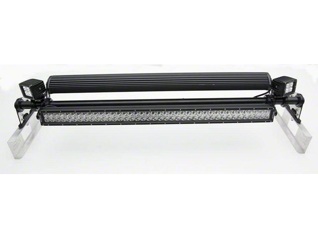 ZRoadz Modular Rack LED Kit with 40-Inch LED Light Bar and 3-Inch LED Pod Lights (11-16 F-250 Super Duty)