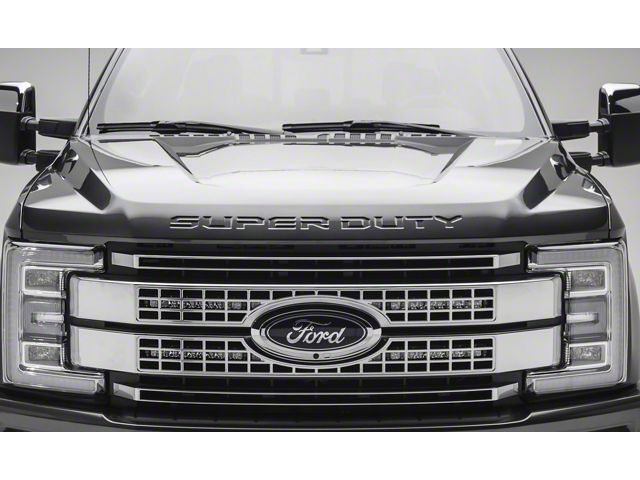 ZRoadz Two 10-Inch LED Light Bars with Behind Upper Grille Top Mounting Brackets (17-19 F-250 Super Duty Platinum)