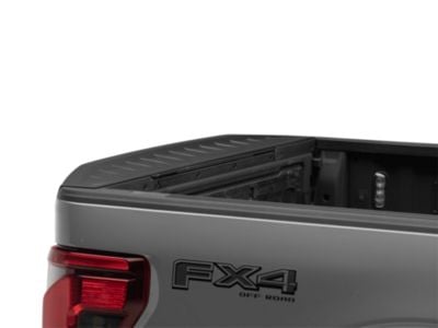 Air Design Tailgate Spoiler; Satin Black (21-24 F-150 w/o Tailgate Step)