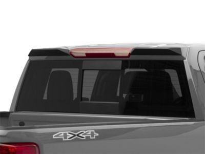 Air Design Cab Winglet; Satin Black (19-24 Silverado 1500)