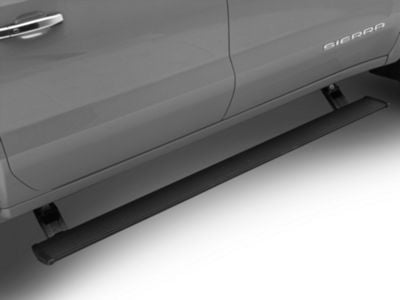 Amp Research PowerStep Running Boards; Plug-n-Play (19-21 Sierra 1500 Double Cab, Crew Cab)