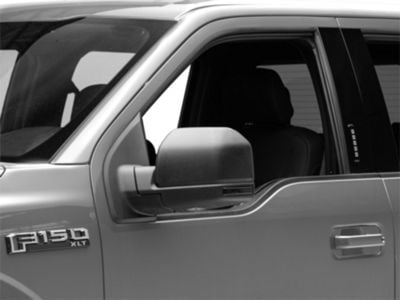 Raxiom Axial Series Sequential LED Side Mirror Marker Lights; Smoked (15-18 F-150)