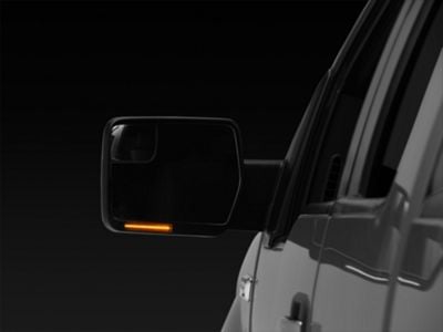 Raxiom Axial Series Sequential Side Mirror LED Turn Signals; Smoked (04-14 F-150)